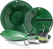 Beginner 10 PC Gold Panning Kit w/guaranteed gold! 2 pounds of Paydirt included