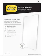 OtterBox Glass Screen Protector for iPad Air 11-inch (M2) (2024), Flawless Touch Response, Fingerprint Resistant, Precision Fit, Vibrant Clarity