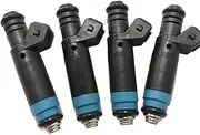 4X Flow Balance Ev1 Deka 850cc High Impedance Nozzle Fuel Injector Compatible with Siemens V8 LT1 LS1 LS6 110324 FI114991