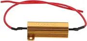 HEALLILY LED Load Resistor Aluminum Shell for Turn Signal Prevents Flickering Easy Installation Durable Heat Dissipation for LED Turn Signals and Bulbs