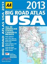 在飛比找三民網路書店優惠-Big Road Atlas 2013 USA