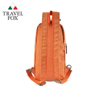 TRAVEL FOX 旅狐包- 隨性本色 單肩雙肩二用輕巧後背包- 亮點桔