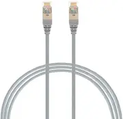 0.75m CAT6A RJ45 S/FTP Thin LSZH 30 AWG Network Cable | Grey