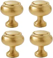 Brass Drawer Knob 2 Pack Shoe Cabinet Gold Pendant Drawer Wardrobe Cabinet Handle 25 * 14 * 26Mm