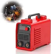 Inverter Welding Machine, Mini Stick Welder with Slag Hammer and Welding Helmet, Large LED Display with Inverter DC Hand Welding Household, Arc Force Quick ARC Starting and Over-Heating Protection