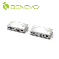 在飛比找PChome24h購物優惠-BENEVO 1080p Cat5e單埠VGA視訊延伸器套件