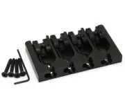Hipshot Black/Brass 4-string A Series Bass Bridge .750" String Spacing 5A400B