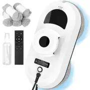 YOPOWER Window Cleaning Robot, Smart Window Cleaner with Automatic Route Planning, Remote Control Robot Window Washer for Windows/Tiles/Glass Door, 2800PA