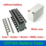 12V 3S 7P 40A Li-ion Battery Pack DIY Kits Case Holder for Power Wall 5 Colors