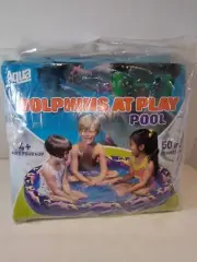 Dolphins At Play Childrens' Pool (New in the package from 2001!!)