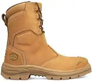 [Oliver] 55-385 200 mm Hi-Leg Zip Sided Boots, Size 12.5, Wheat