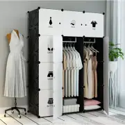 Clothes Organizer 6/8/12/16 Cubes Storage Kid Cabinet Wardrobe Toy Book Shelve