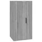 Wall-Mounted Cabinet Wooden TV Storage Shelf Rack Bookcase Bookshelf Cupboard