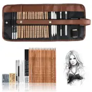 Drawing Pencils, Art Supplies Sketch Pencils Kit for Adults, Professional Ske...