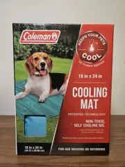 Self Cooling Pet Mat 18in X 24in Coleman Indoor/Outdoor Camping Summer New NIB