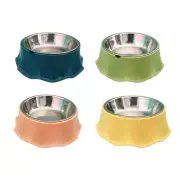 Stainless Steel Bowl Dogs Bowl Dogs Raised Bowl Pet Bowl Feeding Bowl