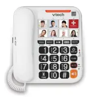 VTech SN1127 Amplified Corded Phone with Photo Speed Dial and Big Buttons