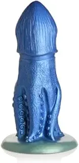 Silicone Octopus Adult Toy, Iridescent Blue, Body-Safe Sex Toys Vibrator Dildo Vibrater Sex Toysfemale Adult Toy Rabbit Thrusting Dildo Vibrators For Woman Rabbit Toy Thrusting Vibrator