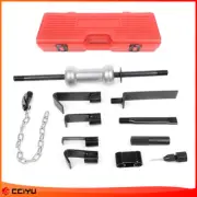 ✅Auto Body Truck Repair Tool Kit Dent Puller w/ Hammer Slide 13PC Set