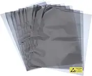 uxcell 10Pcs Anti Static Bags ESD Shielding Bag Flat Open Top Anti Static Bag for Electronic Devices 15.7x19.7 Inch(400 * 500mm)