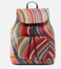 在飛比找Yahoo!奇摩拍賣優惠-代購PAUL SMITH Swirl Backpack彩虹旋