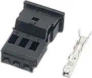 CCWUTQF 2 Sets 3 Pin Auto Stereo Connector Car Speaker Plug Treble Rain Sensor Socket 1718346-1 1-968700-1 1355620-1(Follow me cheaper-01,50 Sets)