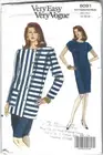 Vogue Sewing Pattern 8091, Dress and Jacket, Size 14 - 18 Uncut