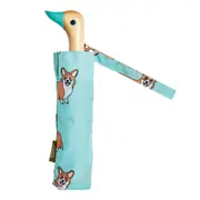 Original Duckhead Duck Umbrella Compact - Coucou Suzette Corgi Mint - 5 x 7 x 35cm