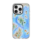 iPhone 16 Pro Clear Case MagSafe Compatible Islands of the Mind by Katie Over