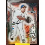 MLB  GREG MADDUX DOUBLE PLAY PLUS 2000 SKYBOX DOMINION雙面卡