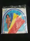 Intex Pool Float Lounge Red Air MAT Mattress Wet Set 72" x 27" VTG 1999 NOS NEW