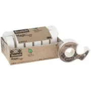 6 x 3M Scotch Magic Greener Tape in Refillable Dispenser, 19mm x 15.2 Meter