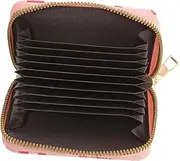 [TINEASUR] Card Case for Women Compact Wallet Zipper Coin Purse Credit Card Holder
