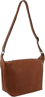 [Milleni] Ladies Leather Stylish Ladies Crossbody Bag in Cognac
