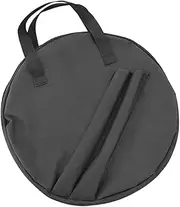 Kisangel Dumb Drum Carry Bag Storage Bag for Percussion Instruments Lightweight Design with Reinforced Stitches for Transportation and Storage