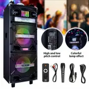 Loud Party Hifi Speaker Wireless Bluetooth Speaker System With FM MIC Subwoofer