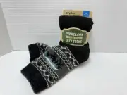 Airplus Footcare Double Layer Cozy Socks: Men / Size 8-12.5 / Aloe Infused / NEW