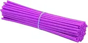 Motorcycle Dirt Bike Wheel Rim Spoke Rim Skin Cover Protector Compatible with YZ 250F X WR 20F WR450F YZ 250F YZ450F YZ250FX YZ450 FX (Size : Purple)