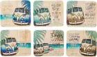 Vintage Kombi Drink Coasters