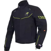 Armagate Black Yellow Motorcycle Textile Jacket