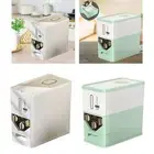 Rice Storage Container Grain Barrel Pantry Organization Easy to Fill