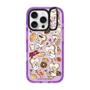 iPhone 16 Pro Impact Ring Stand Case MagSafe Compatible BREAD18 STICKER