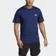 Adidas Tr-es Base T IC7429 男 短袖上衣 運動 訓練 健身 吸濕 排汗 舒適 亞洲版 藍