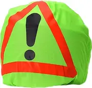 Motorcycle Warning Triangle, 46 x 43 cm Helmet, First Aid Breakdown Triangle, Motorcycle Helmet Bag, Motorcycle Warning Triangle Helmet Cover, for Warning Signs, Helmet Cover, Accident