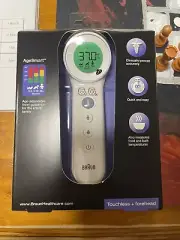 Braun Touchless + Forehead Thermometer