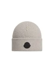 Wool Beanie One size light brown