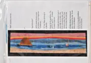 QUILT KIT - 2015 ROW BY ROW JASON HALL "MORRO ROCK" BEACH, SAILBOAT - NEW!
