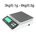 Stainless Steel Coffee Bean Scale with Back-Lit LCD for Food Coffee Espresso