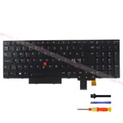 Nordic Backlit Laptop W/Point Keyboard for Lenovo Thinkpad T570/T580/P51S/P52S