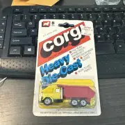 Corgi E174 Quarry Truck Yellow & Red Dump Truck Made In Great Britain